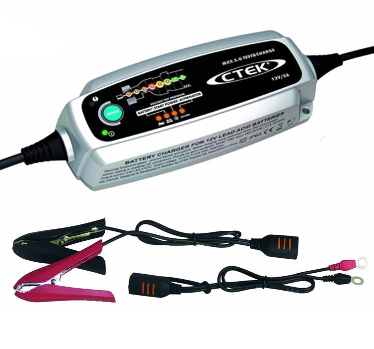 CTEK MXS 5.0 Test & Charge ak. töltő (56 308) CTEK MXS 5.0 Test & Charge ak. töltő (56 308)